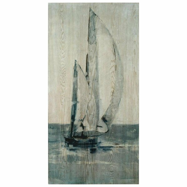 Empire Art Direct Grey Seas II Fine Giclee Printed Directly on Hand Finished Ash Wood Wall Art FAL-142230-4824